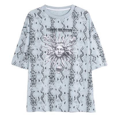 Playera Efecto Piel de Serpiente - Image 5