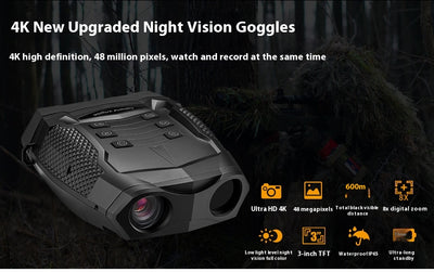 Cámara de Visión Nocturna 4K Full Color con Doble Tubo Infrarrojo - Image 18