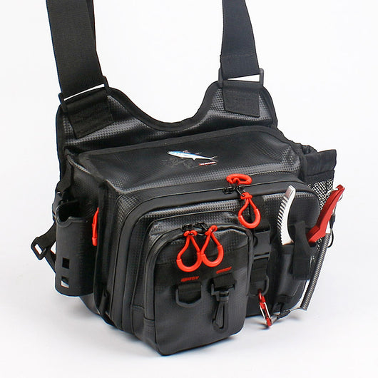 Mochila de Pesca con Bolsa para Carnada y Placa de Hierro - Image 10