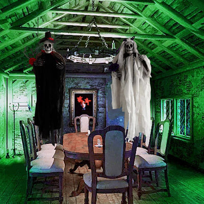 Decoraciones de Casa Embrujada para Fiestas de Halloween