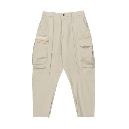 Pantalón Overol Funcional Americano con Múltiples Bolsillos y Pliegues - Image 13