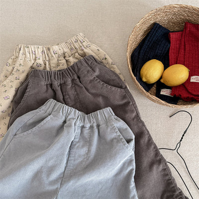 Pantalones de Pana Casual para Niñas - Comodidad y Estilo - Image 30
