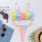 Bikini Tie-Dye Divisible Sexy para Mujer
