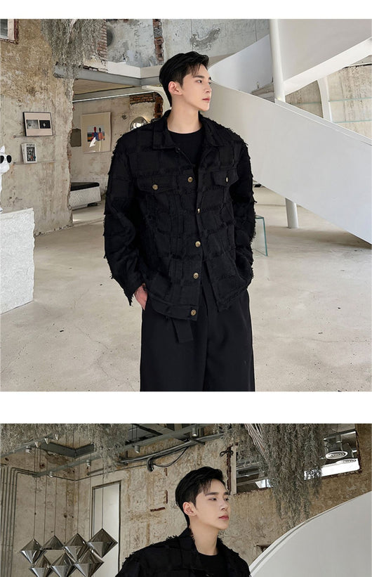 Chaqueta Casual Yamamoto para Hombre - Estilo Urbano Moderno - Image 14
