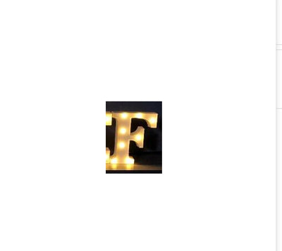 Letras y Números LED Luminosos para Decoración - Lámpara de Batería Romántica - Image 55