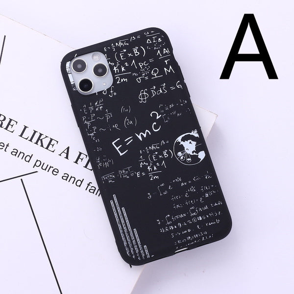Funda para Celular con Diseño de Ciencias: Matemáticas, Física y Química