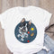 Playera Gráfica Harajuku Unisex Talla Grande - Diseño Cartoon Casual
