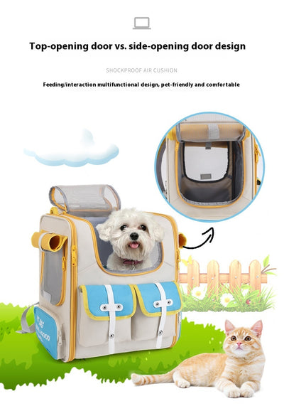 Mochila Transportadora Respirable para Mascotas - Image 17