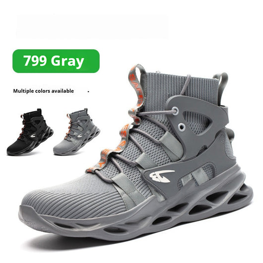 Botas de Seguridad Altas con Puntera de Acero Resistentes a Impactos y Perforaciones - Image 6