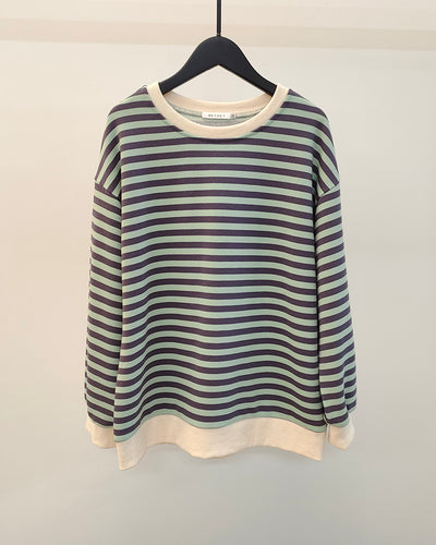 Suéter Tejido Grueso a Rayas para Mujer - Comodidad Casual - Image 19