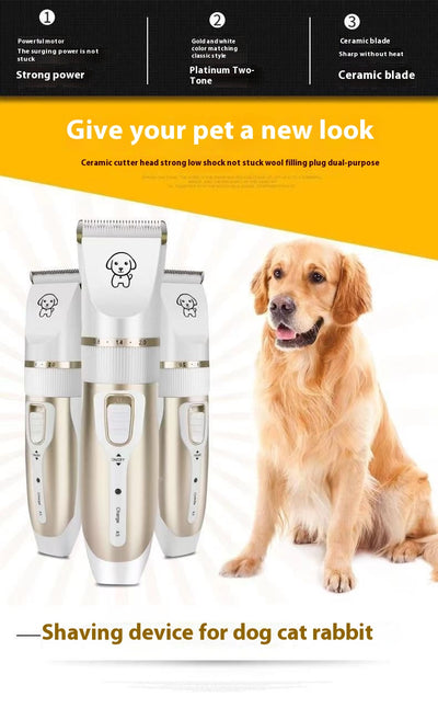 Cortapelo Eléctrico Profesional para Perros y Gatos - Image 15