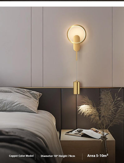 Lámpara de Pared para Dormitorio Principal - Diseño Minimalista Moderno - Image 7