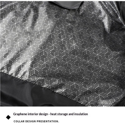 Chaqueta de Algodón Graphene para Hombre con Capucha Desmontable - Extra Gruesa y Moderna - Image 22