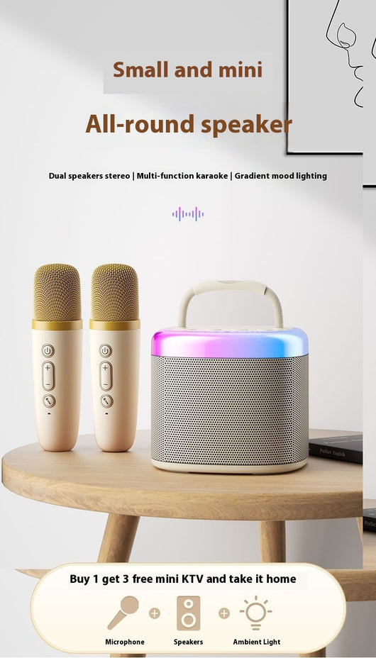 Micrófono Inalámbrico Bluetooth Portátil con Audio Integrado para Karaoke - Image 14