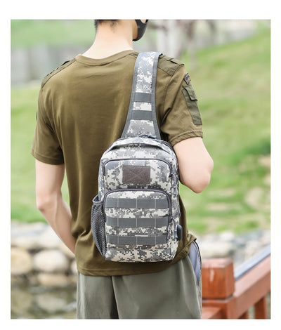 Bolsa Táctica Crossbody Camuflaje para Hombre - Gran Capacidad Multifuncional - Image 32