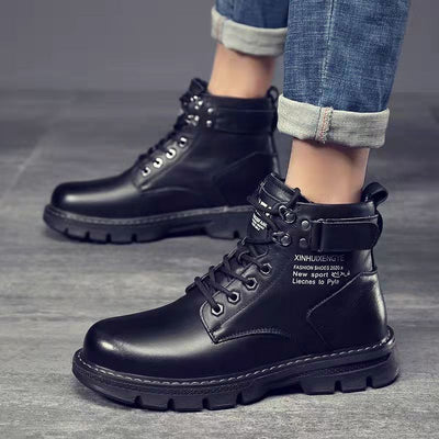 Botas Martin de Cuero para Hombre - Estilo Casual Versátil