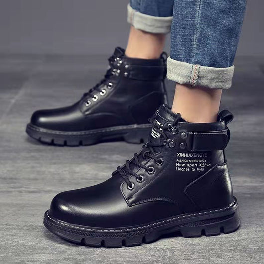 Botas Martin de Cuero para Hombre - Estilo Casual Versátil