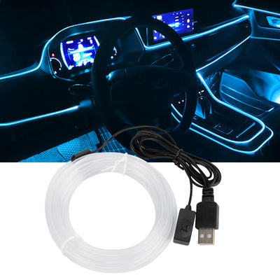 Luz Ambiental EL Universal para Auto con Efecto Luminoso - Image 2
