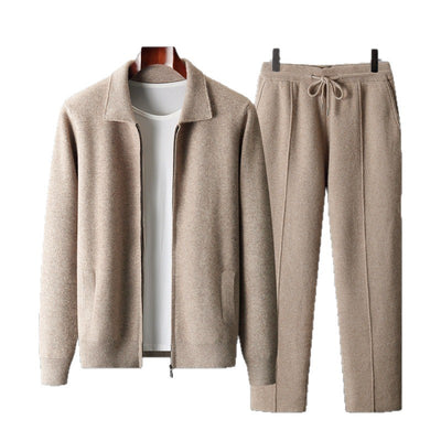Cardigan Saco Tejido Oversize con Solapas Gruesas para Hombre - Image 5