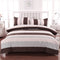 Juego de Cama Terciopelo Diamantado Suave al Tacto - 4 Piezas
