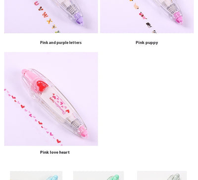 Cinta Correctora Divertida con Diseños Animados - Image 43