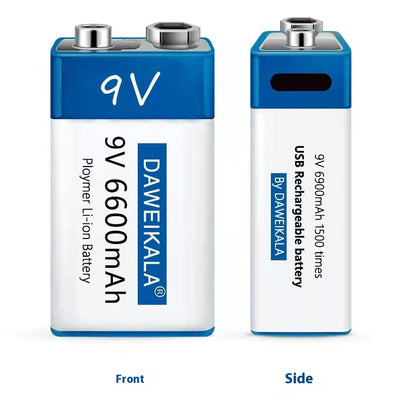 Batería de Litio Recargable 9V para Multímetro - Image 6