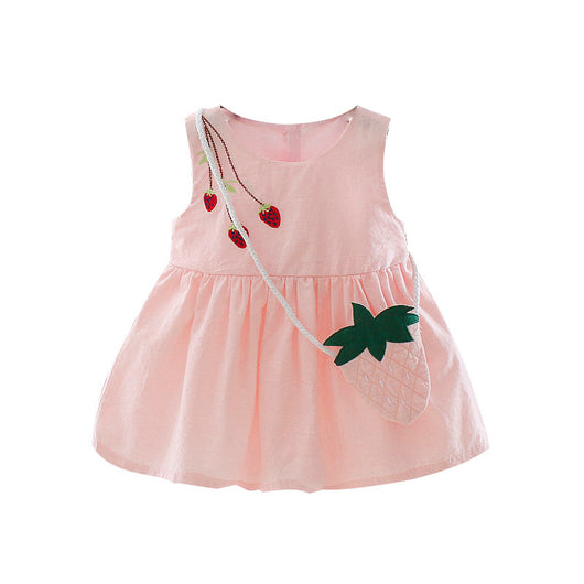 Vestido Verano para Bebé Niña 1-3 Años con Tirantes Ajustables - Image 5