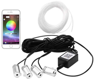 Luz Ambiental para Auto con 64 Colores y Control Inteligente - Image 10