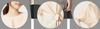 Blusa de Seda Satinada Suelta y Elegante para Mujer - Image 11