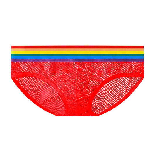 Bóxer Deportivo de Malla Arcoíris para Hombre - Image 5