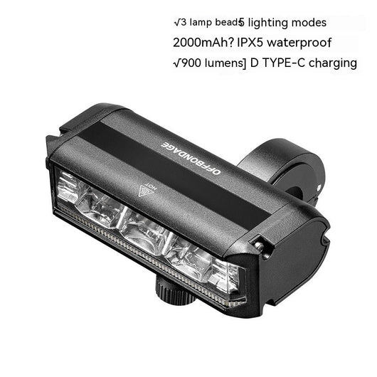 Faro Delantero LED USB para Bicicleta - Luz Potente Nocturna - Image 3