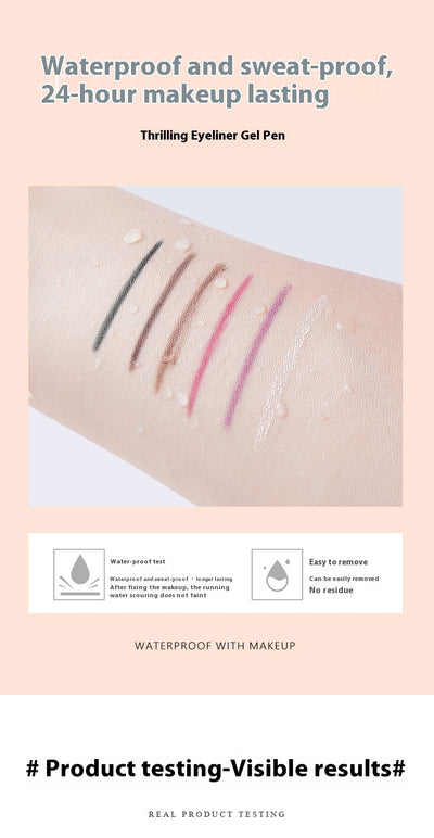 Delineador de Ojos Heartbeats Color Ultradelgado Resistente al Agua y Sudor - Image 18