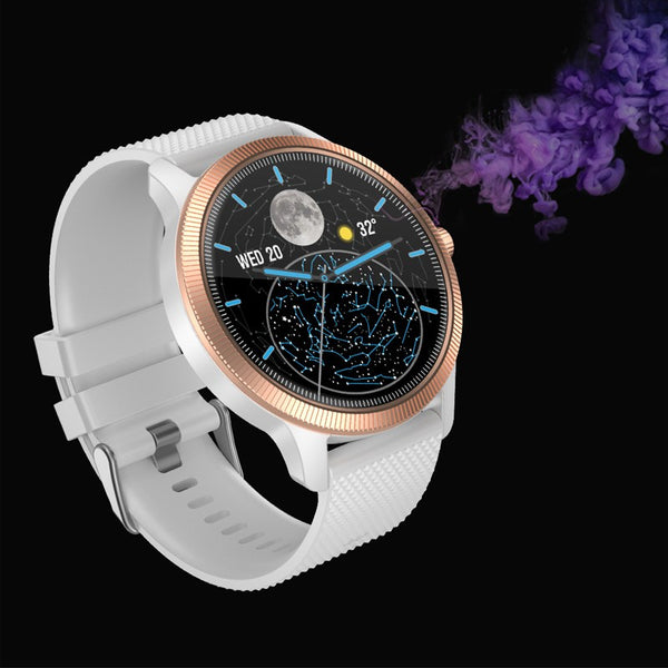 Reloj Inteligente Redondo con Llamadas Bluetooth y Notificaciones