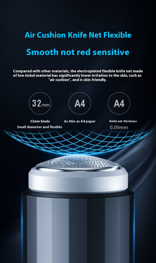 Afeitadora Eléctrica Portátil Mini con 6 Cuchillas y Sistema de Carga Rápida - Image 10