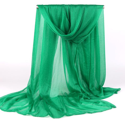Foulard Largo de Gasa para Mujer - Protección Solar y Estilo Versátil - Image 16