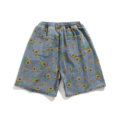 Pantalones de Playa Cortos Elásticos con Cordón para Hombre - Image 2