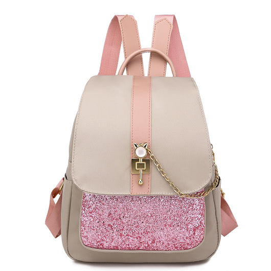 Mochila Escolar Coreana con Lentejuelas - Bolsa de Viaje Estilo Fashion - Image 14
