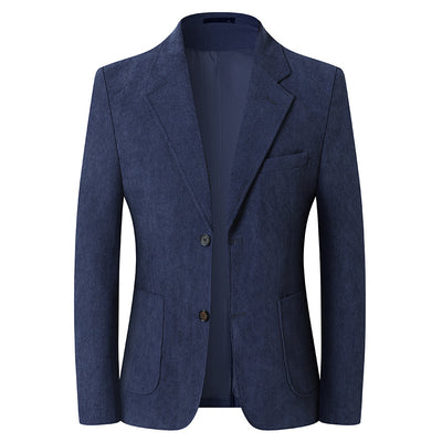 Blazer Casual de Lujo en Color Sólido para Hombre - Image 7