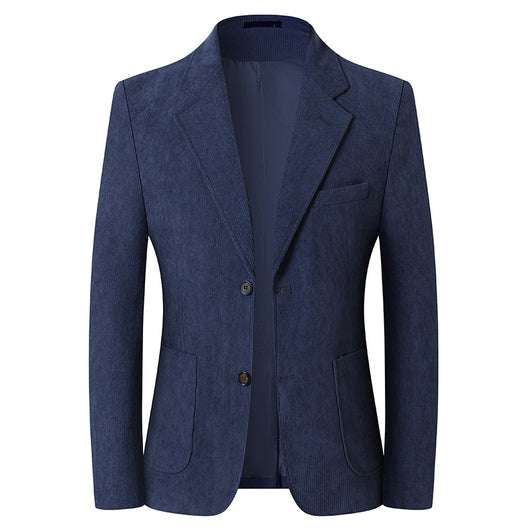 Blazer Casual de Lujo en Color Sólido para Hombre - Image 7