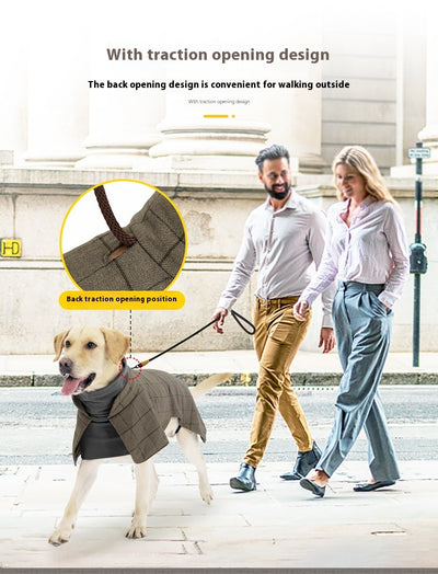 Abrigo Clásico Británico para Perros - Chaleco Térmico Impermeable - Image 7