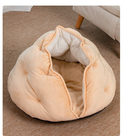 Cama Respirable para Gatos Dumpling - Nido Semicerrado Cuatro Estaciones - Image 14