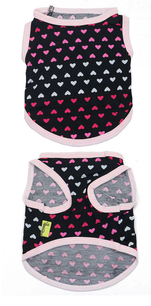 Chaleco de Algodón Estampado Love para Mascotas - Image 57