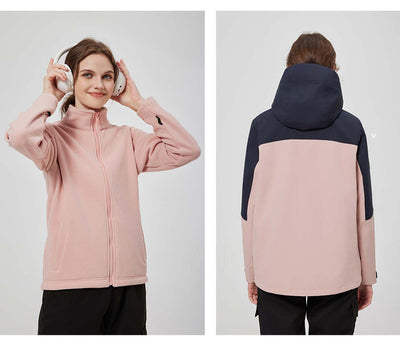 Abrigo Desmontable Impermeable Otoño-Invierno Unisex con Forro Adhesivo - Image 19