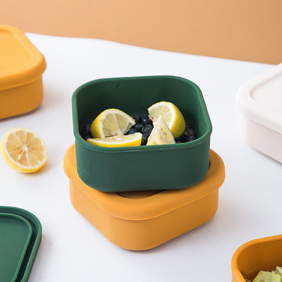 Contenedor Hermético de Silicona para Almuerzo con Calentamiento en Microondas - Image 10