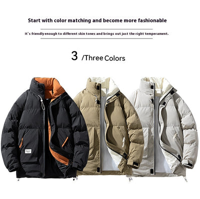 Abrigo de Algodón para Hombre con Forro Polar Acolchado - Image 10