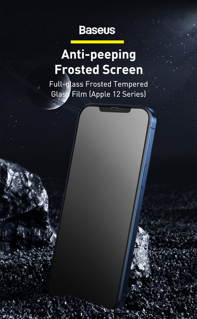 Protector de Pantalla Cristal Templado Esmerilado 0.25mm para iPhone 12 Mini - Image 12
