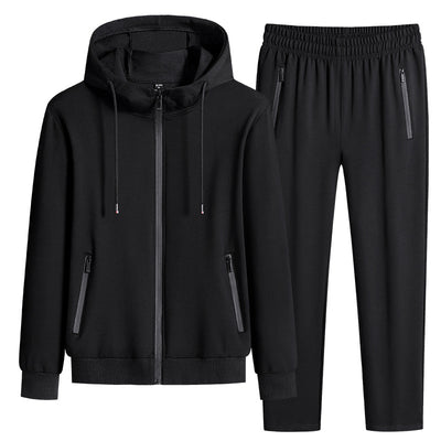 Conjunto de Abrigo, Suéter y Pantalón Casual para Parejas Talla Grande - Image 7