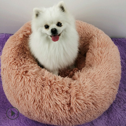 Cama Redonda Acogedora para Perros y Gatos Pequeños - Image 2