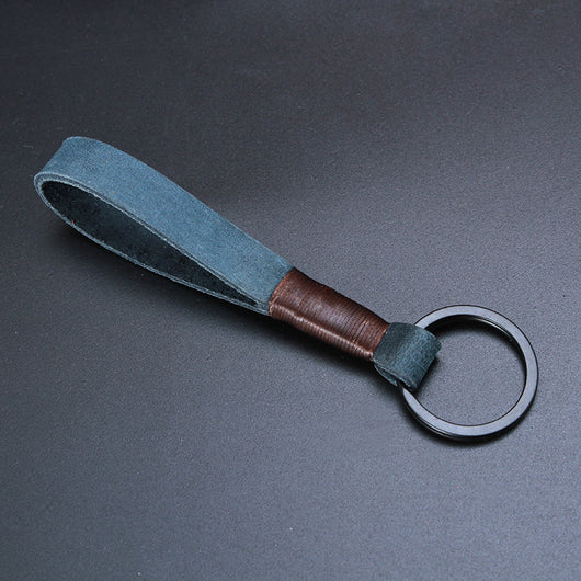 Llavero de Cuero Genuino con Diseño Minimalista - Image 2