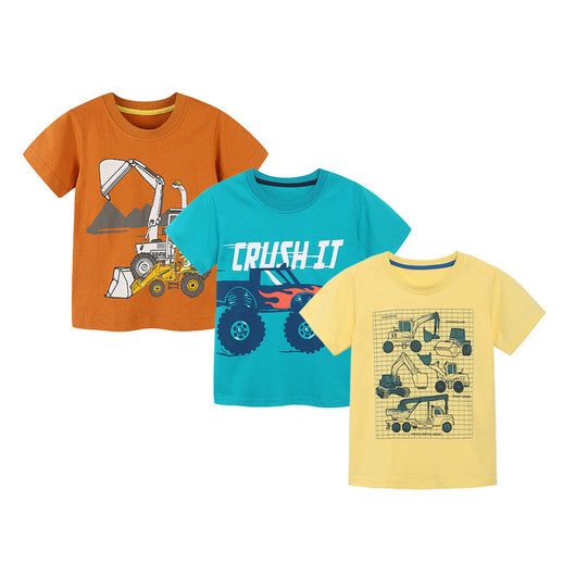 Playera Estampada Estilo Europeo Americano de Manga Corta - Image 5